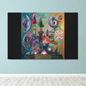 Etude №16 Astral Pilot ver.2 キャンバスプリント (インサイチュ (ウッドフロア))