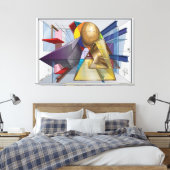 Etude №23 Intersection of Spaces  キャンバスプリント (インサイチュ (寝室))