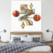 Etude 8. Lighthouse 3d. キャンバスプリント (インサイチュ (寝室))