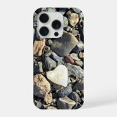 étui iphone 15 coeur de pierre iPhoneケース (裏面)