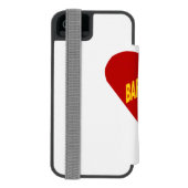 Étui portefeuille pour iPhone 6 SE blanc BARCELONA Incipio iPhoneウォレットケース (フォリオ裏面)