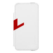 Étui portefeuille pour iPhone 6 SE blanc FLORIDA Incipio iPhoneウォレットケース (フォリオ 正面)