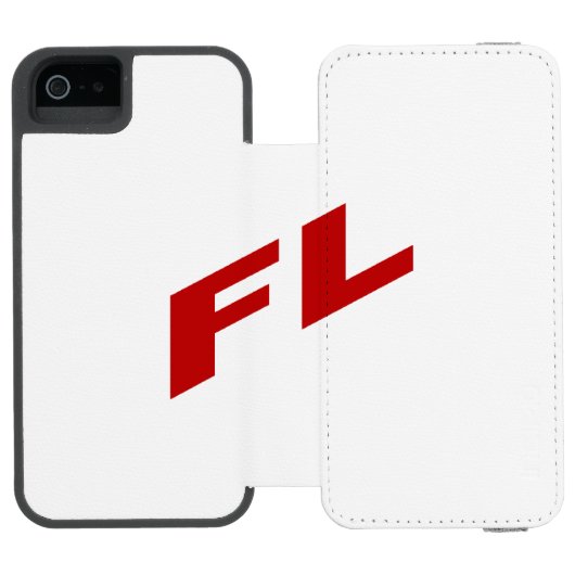 Étui portefeuille pour iPhone 6 SE blanc FLORIDA Incipio iPhoneウォレットケース (フォリオ Open)