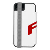 Étui portefeuille pour iPhone 6 SE blanc FLORIDA Incipio iPhoneウォレットケース (フォリオ裏面)