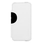 Étui portefeuille pour iphone 6 SE blanc PING PONG Incipio iPhoneウォレットケース (フォリオ 正面)