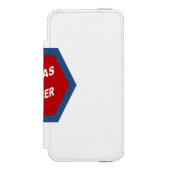 Étui portefeuille pour iPhone 6 SE TEXAS SOCCER Incipio iPhoneウォレットケース (フォリオ 正面)