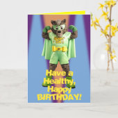 ETVキャッ頭が切れるト誕生日カード カード (黄色い花)