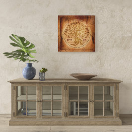 Etz Chayim – 木の効果に対する生命の木 ポスター