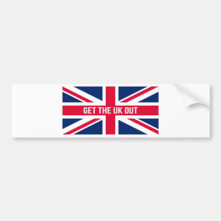 EUからイギリスを抜き出して下さい バンパーステッカー