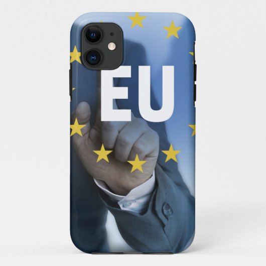 EUのタッチスクリーンコンセプト Case-Mate iPhoneケース (裏面)
