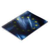 EUシルク国旗 ノートブック (左側)