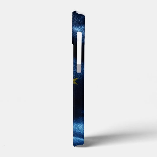 EUシルク国旗 Case-Mate iPhoneケース (裏面 / 左)