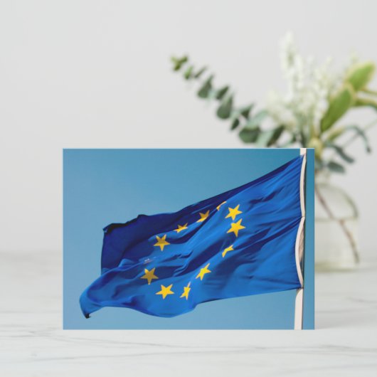 EU国旗 カード (スタンド正面)