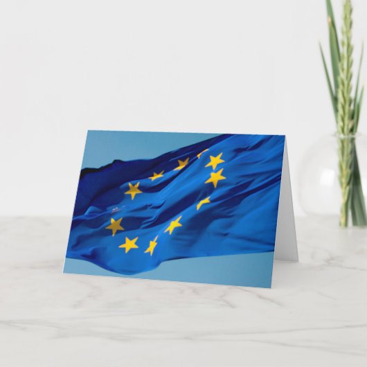 EU国旗 カード (正面)
