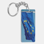 EU国旗 キーホルダー (正面左)