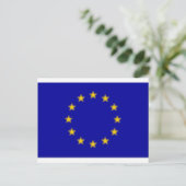 EU国旗 ポストカード (スタンド正面)
