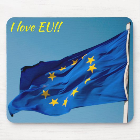 EU国旗 マウスパッド (正面)