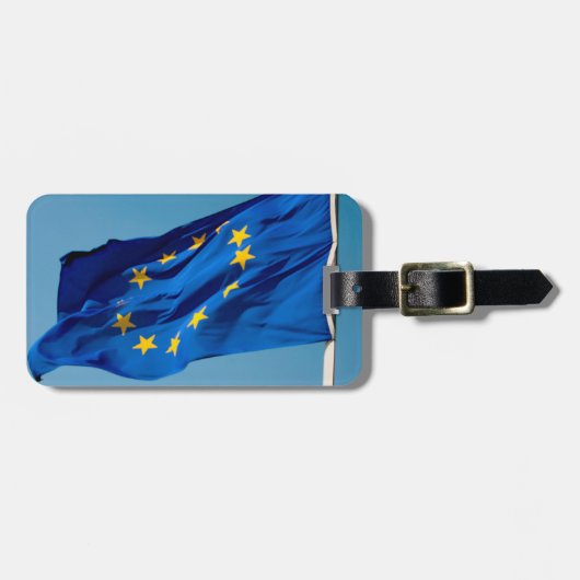 EU国旗 ラゲッジタグ (正面横)