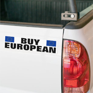 EU旗買付きヨーロッパのバンパーステッカー バンパーステッカー