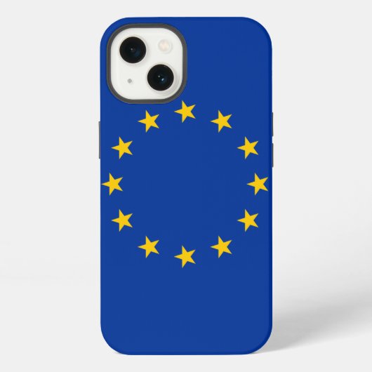 EU欧州連合 iPhoneケース (裏面)
