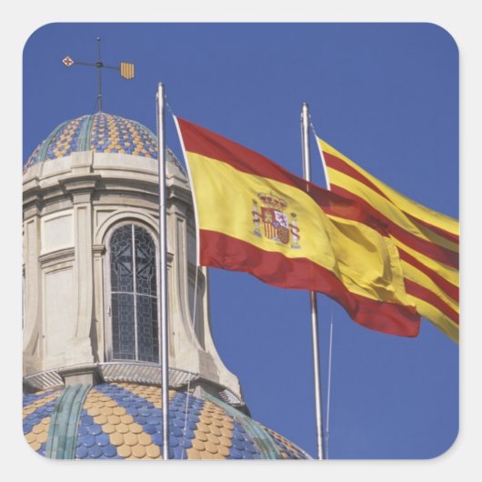 EU, スペイン, カタルーニャ州, ジュネラル・デ・カタルーニャ宮殿 スクエアシール (正面)