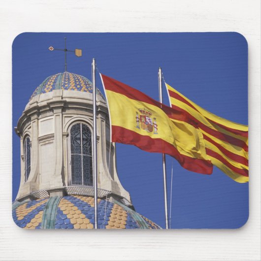 EU, スペイン, カタルーニャ州, ジュネラル・デ・カタルーニャ宮殿 マウスパッド (正面)