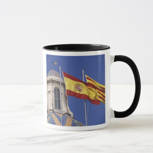 EU, スペイン, カタルーニャ州, ジュネラル・デ・カタルーニャ宮殿 マグカップ (右)