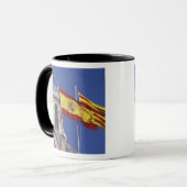 EU, スペイン, カタルーニャ州, ジュネラル・デ・カタルーニャ宮殿 マグカップ (正面左)