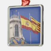 EU, スペイン, カタルーニャ州, ジュネラル・デ・カタルーニャ宮殿 メタルオーナメント (左)