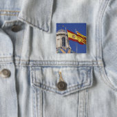 EU, スペイン, カタルーニャ州, ジュネラル・デ・カタルーニャ宮殿 缶バッジ (インサイチュ)