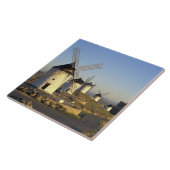 EU、スペイン、ラマンチャ、コンスエグラ。風車と タイル (側面)