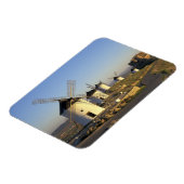 EU、スペイン、ラマンチャ、コンスエグラ。風車と マグネット (左側)