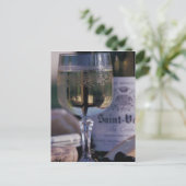 EU、フランス、シャブリ、ローカルワイン ポストカード (スタンド正面)