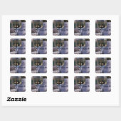 EU, フランス, シャブリ, 地酒 スクエアシール (シート)