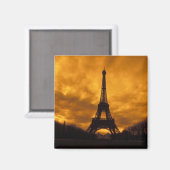 EU, フランス, パリ。エッフェル塔 マグネット (正面/裏面)