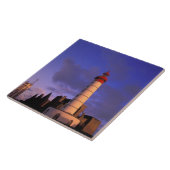 EU、フランス、ブリタニー、フィニステレ、サンマティエー、 タイル (側面)