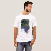 EU, フランス, プロヴァンス, ヴォクリューズの泉 Tシャツ (正面フル)
