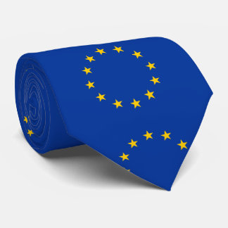 EU - -欧州連合の旗は残ります ネクタイ
