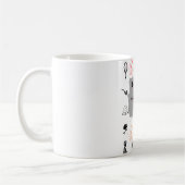 Eu sou um mas não sou Só Camiseta コーヒーマグカップ (左)