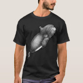Eubalaenaのglacialis Tシャツ (正面)