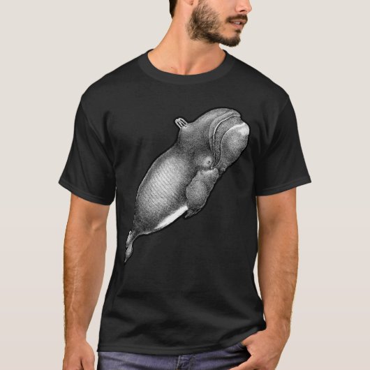 Eubalaenaのglacialis Tシャツ (正面)
