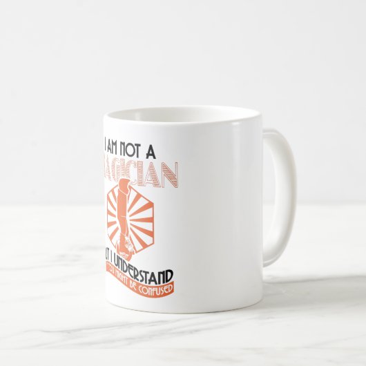 EUC E一輪車のマジシャンEwheel コーヒーマグカップ (正面右)