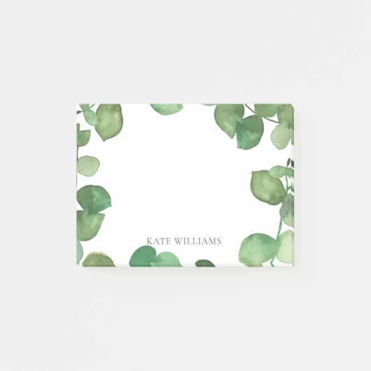 Eucalyptusという名前を追加しま葉す。 ポストイット (正面)