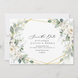 eucalyptusフローラ日付招待を保存 招待状