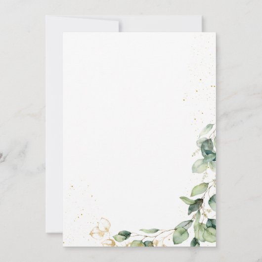 Eucalyptus 100th Birthday  サンキューカード (裏面)