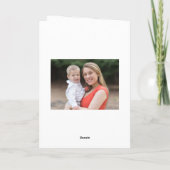 Eucalyptus and Evergreen 2 Photo シーズンカード (裏面)