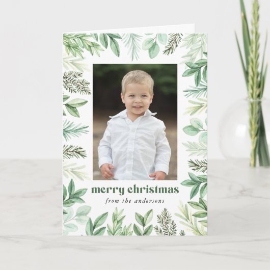 Eucalyptus and Evergreen 2 Photo シーズンカード (正面)