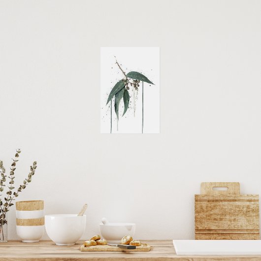 Eucalyptus’ (Australian) ポスター (キッチン)