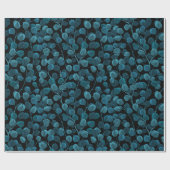 eucalyptus_blue ラッピングペーパー (フラット)