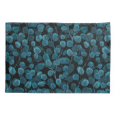 eucalyptus_blue 枕カバー (裏面-左)